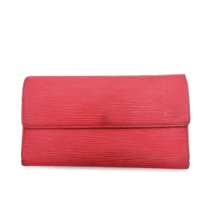 Louis Vuitton Epi Porte Tresor International Wallet CA1010