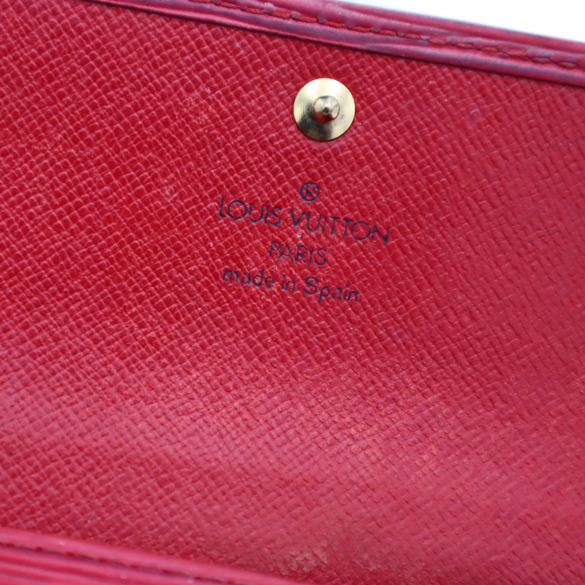Louis Vuitton Epi Porte Tresor International Wallet CA1010
