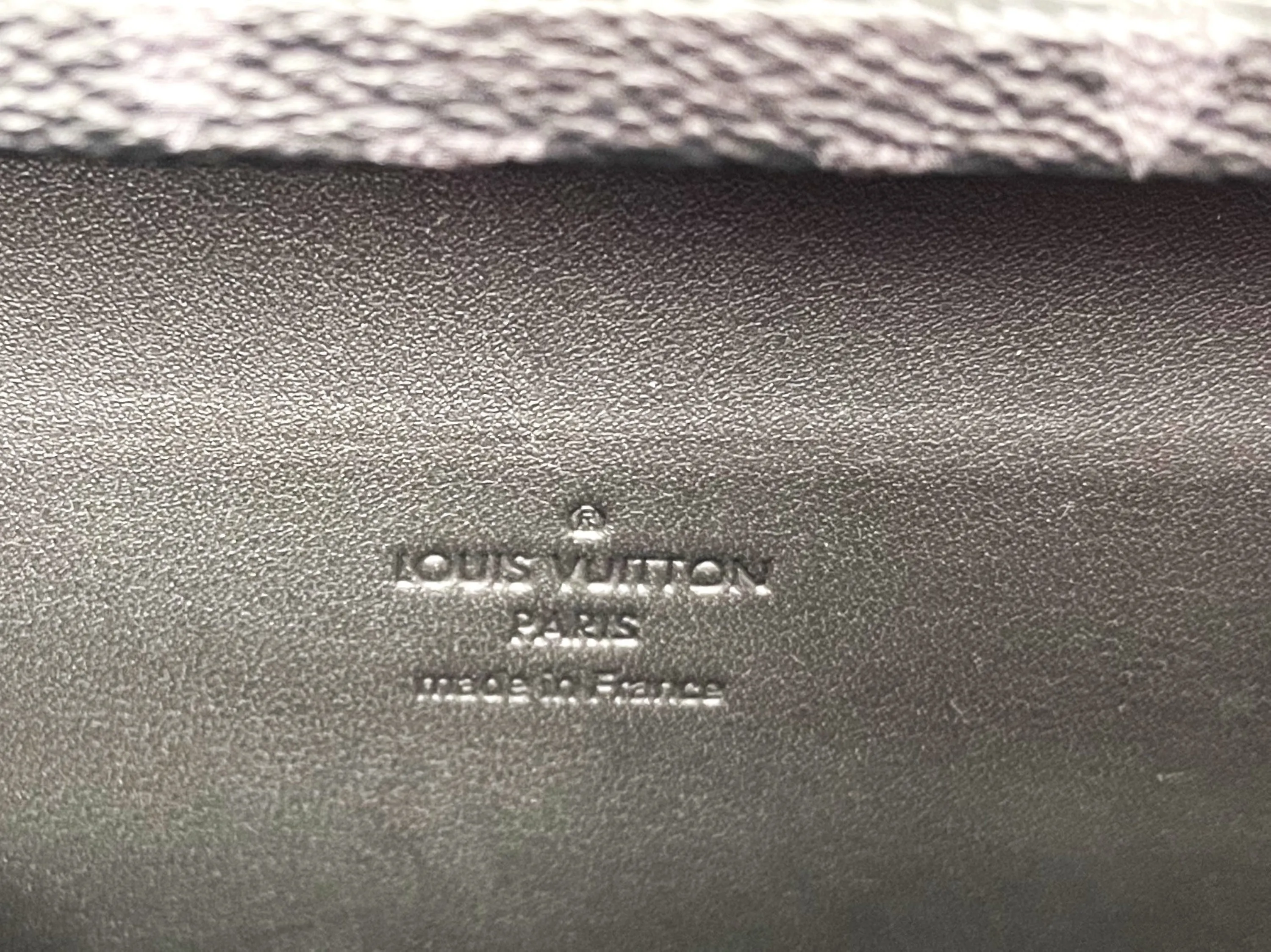 LOUIS VUITTON M20251 CLUTCH BOX, MONOGRAM ECLIPE RUTHENIUM HARDWARE, WITH STRAP, DUST COVER & BOX