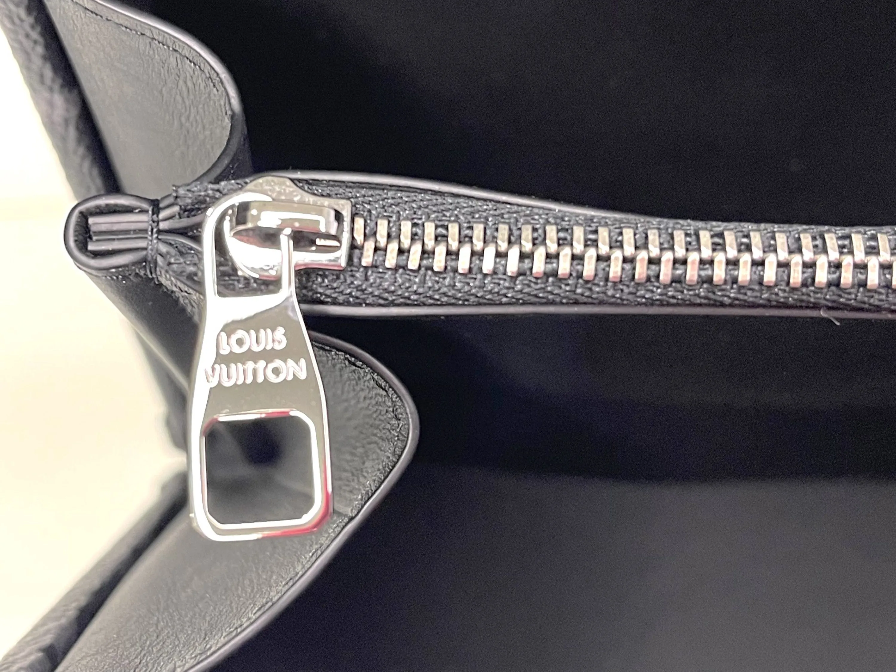 LOUIS VUITTON M20251 CLUTCH BOX, MONOGRAM ECLIPE RUTHENIUM HARDWARE, WITH STRAP, DUST COVER & BOX