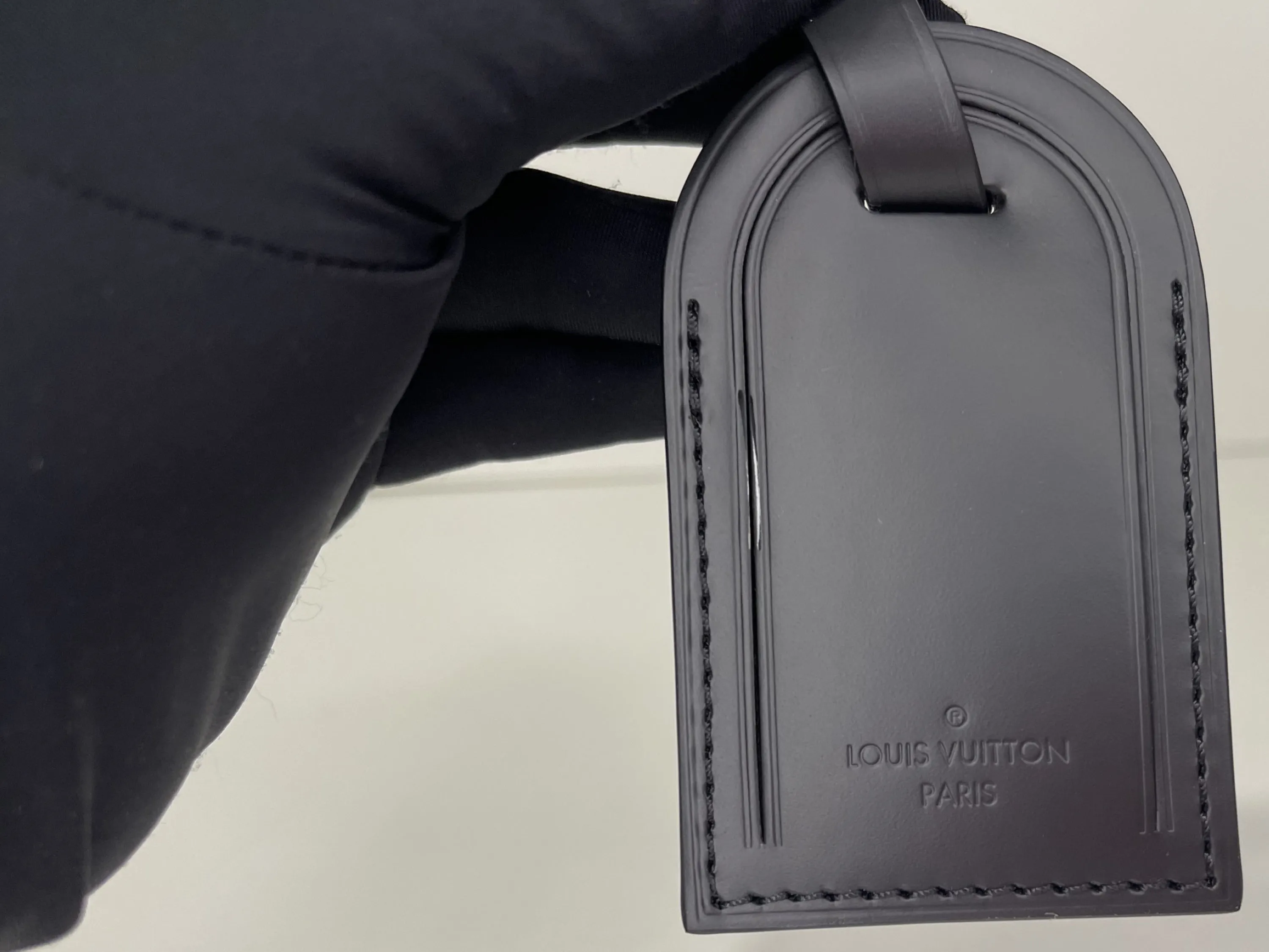 LOUIS VUITTON M20251 CLUTCH BOX, MONOGRAM ECLIPE RUTHENIUM HARDWARE, WITH STRAP, DUST COVER & BOX