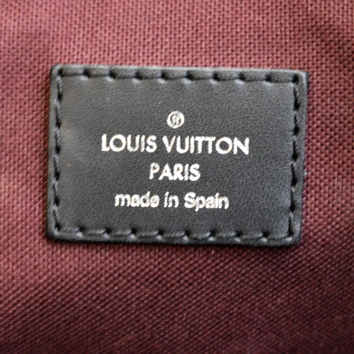 LOUIS VUITTON Porte Documents Voyage Monogram Canvas Briefcase Bag Brown
