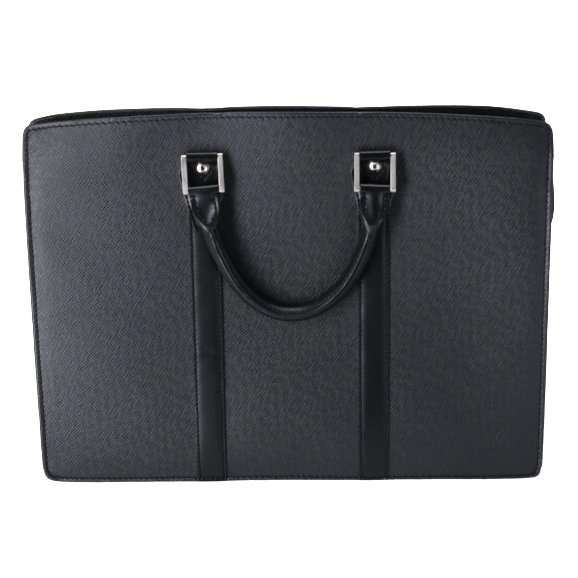 Louis Vuitton Taiga Briefcase M30052 Black Epi Leather