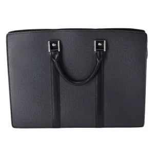 Louis Vuitton Taiga Briefcase M30052 Black Epi Leather