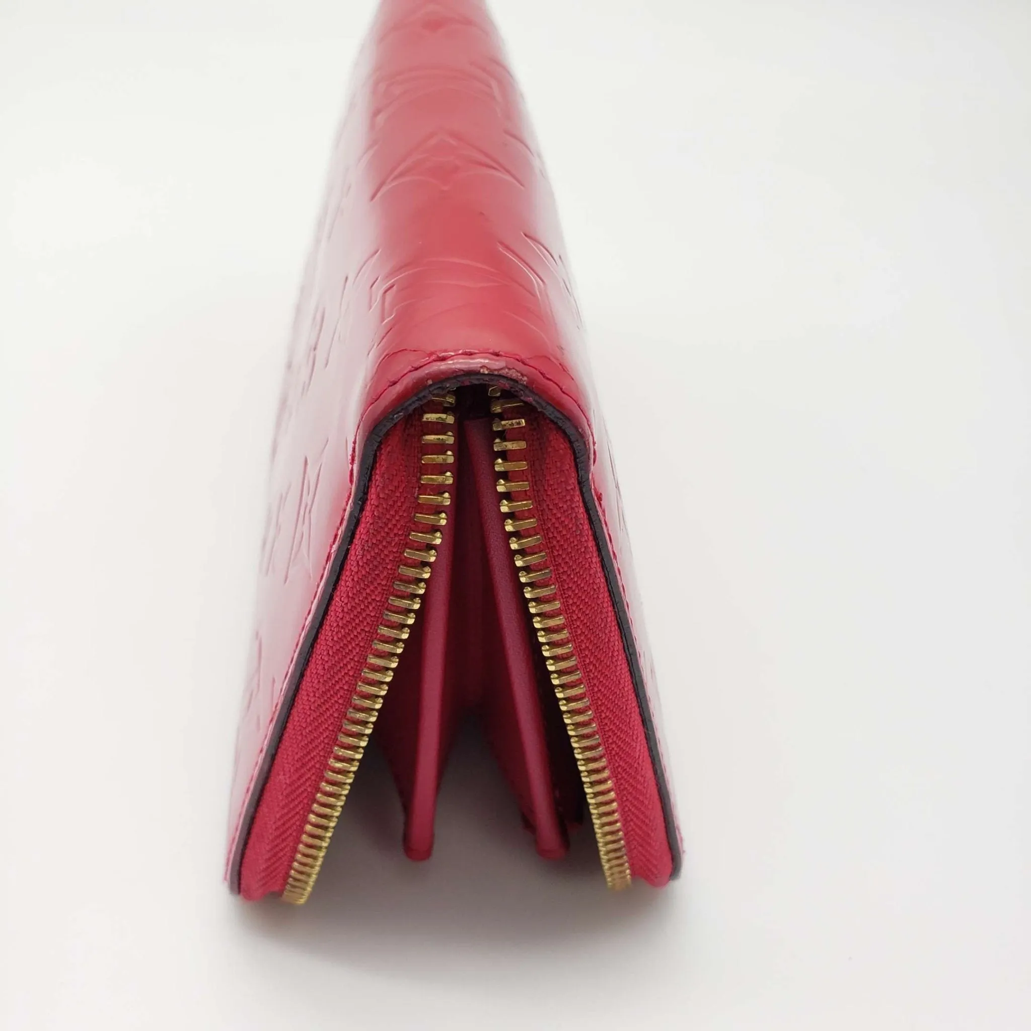 Louis Vuitton Vernis Enamel Leather Zippy Wallet