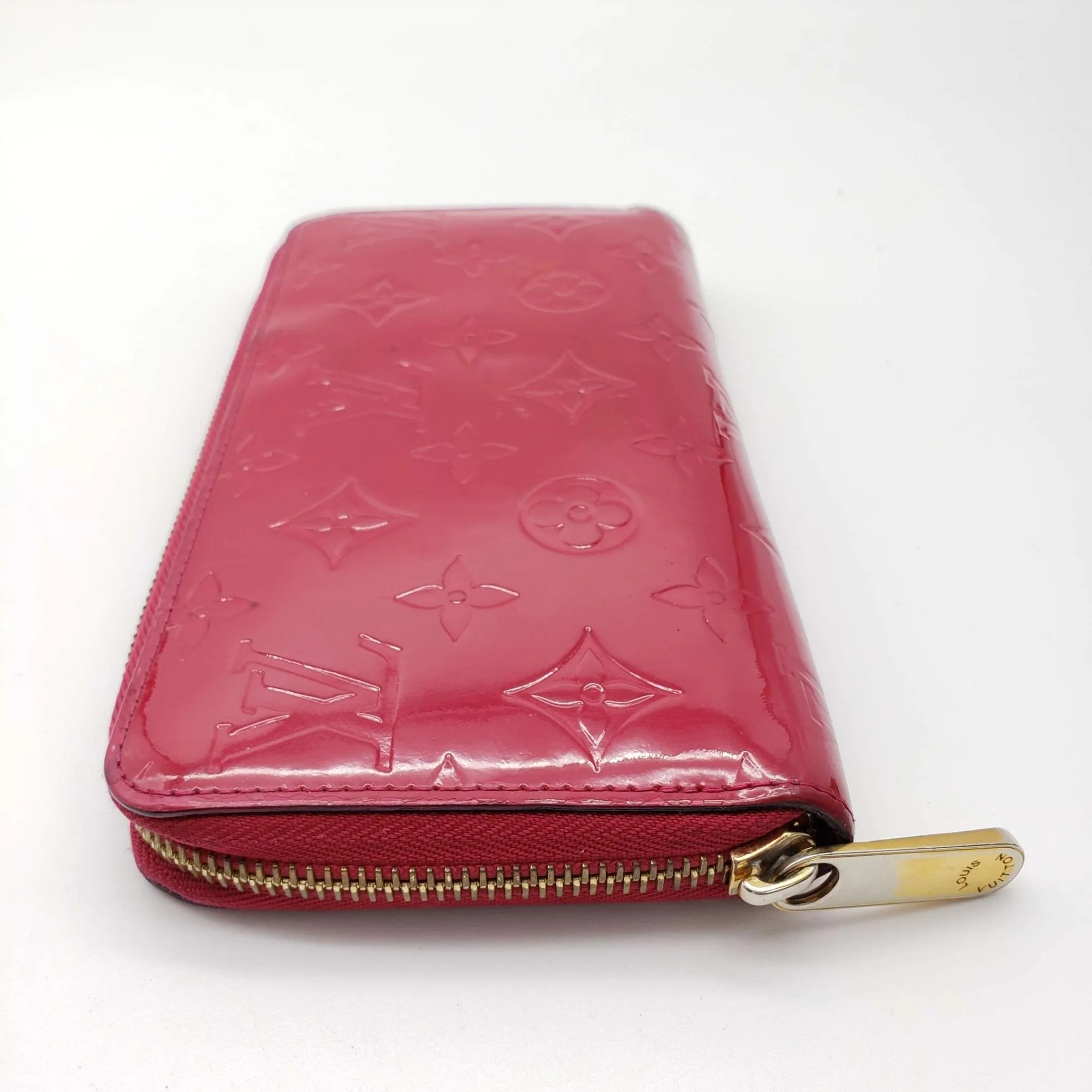 Louis Vuitton Vernis Enamel Leather Zippy Wallet