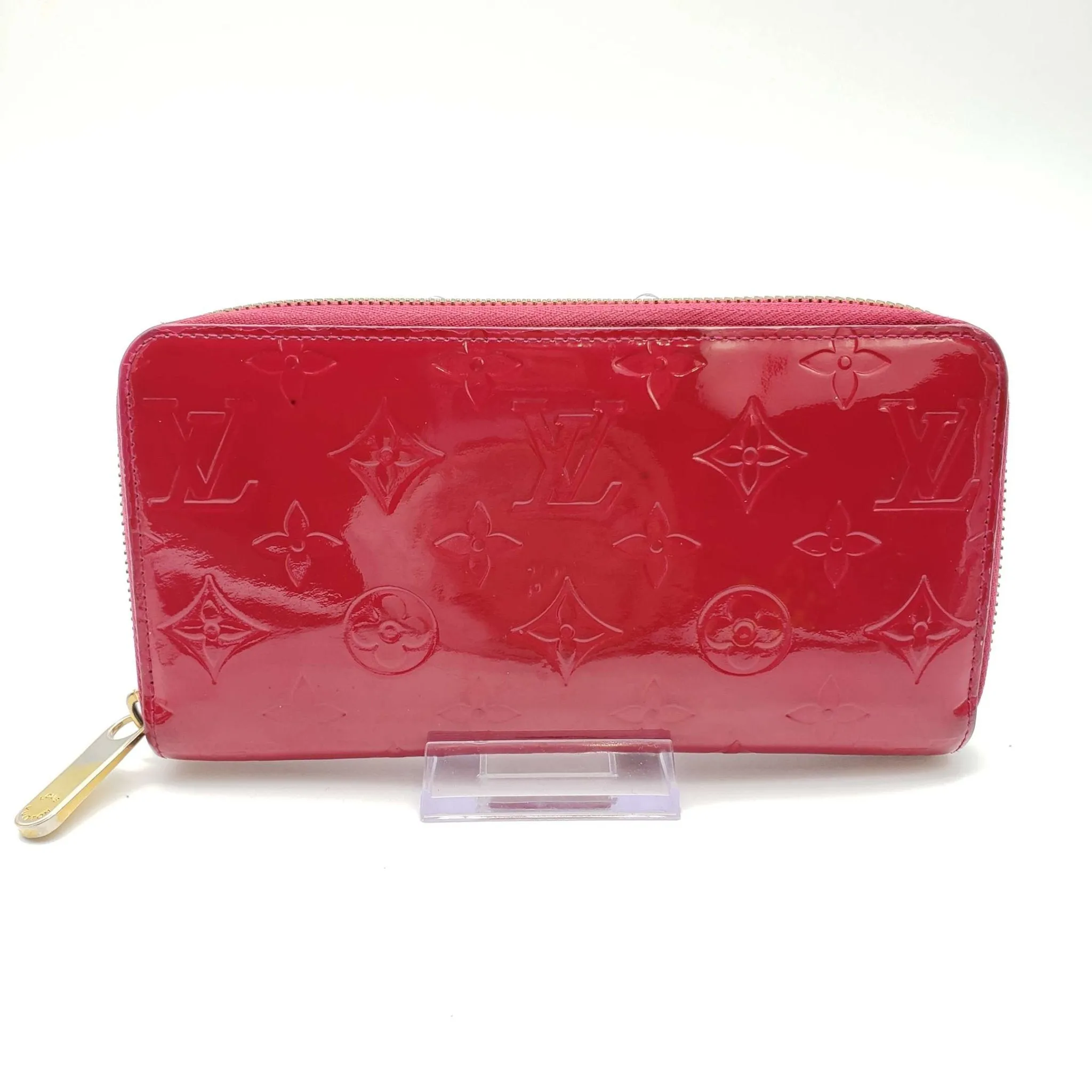 Louis Vuitton Vernis Enamel Leather Zippy Wallet