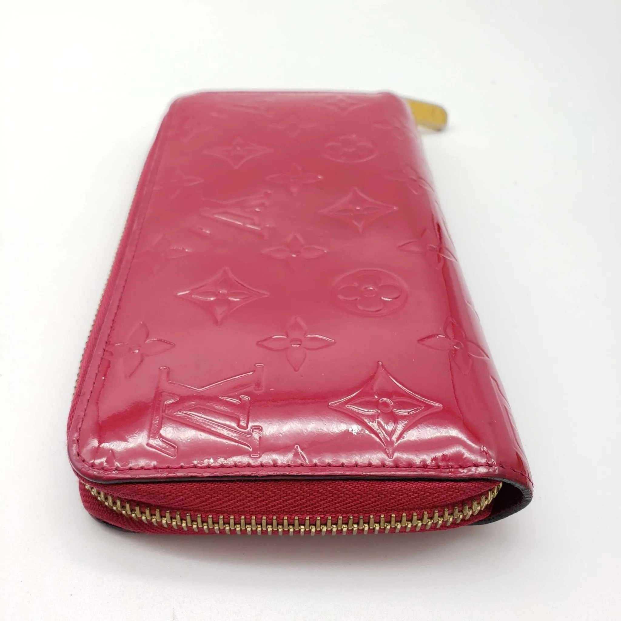 Louis Vuitton Vernis Enamel Leather Zippy Wallet