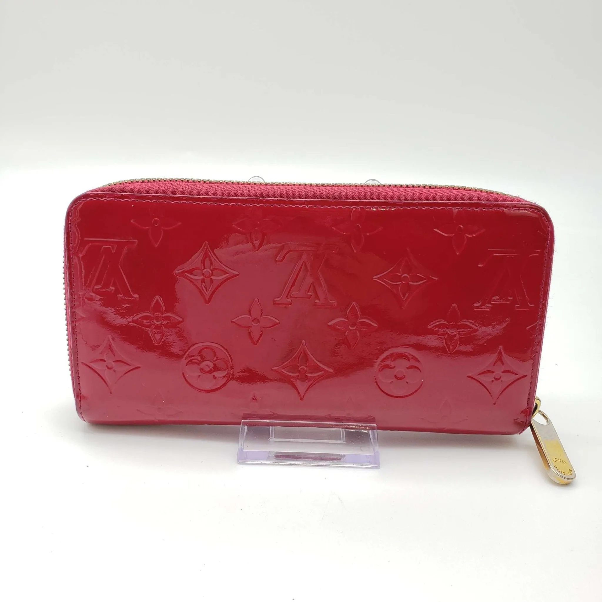 Louis Vuitton Vernis Enamel Leather Zippy Wallet