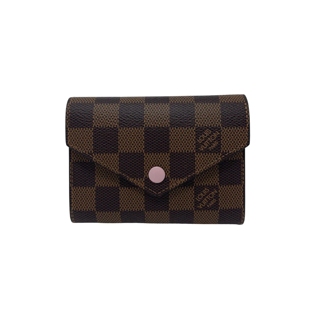 Louis Vuitton Victorine Wallet Damier Rose Ballerina