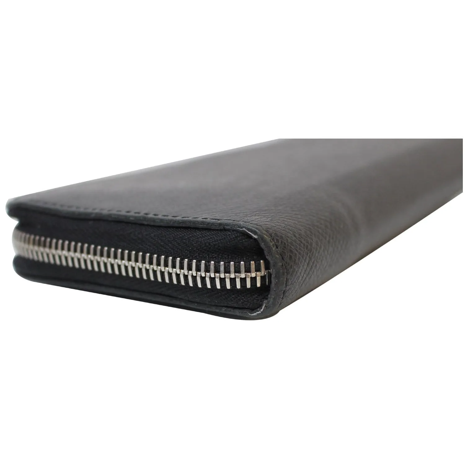 LOUIS VUITTON Zippy Vertical Taiga Long Wallet Ardoise - Last Call