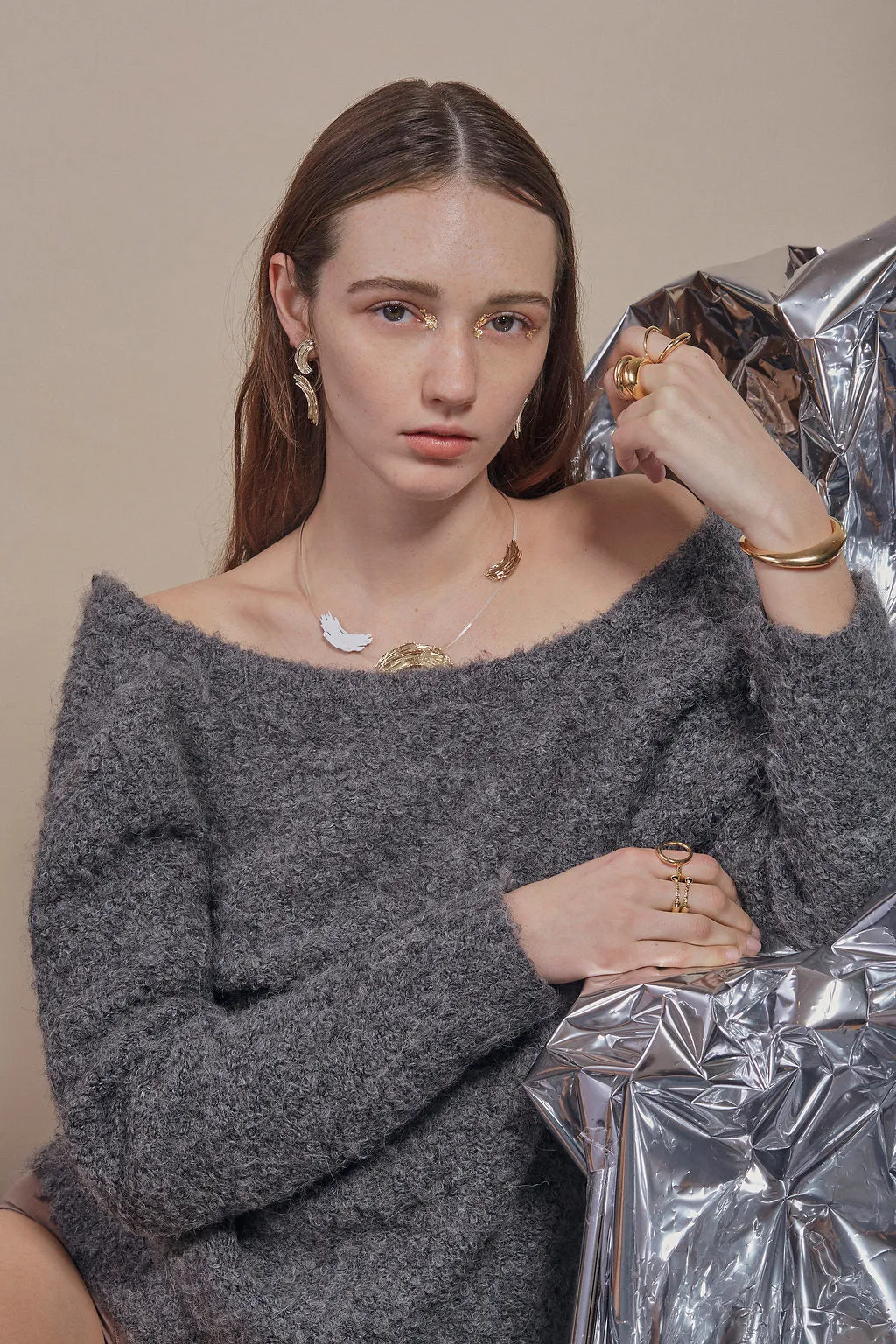 Louise Earring in Gold