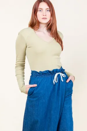 L/S Strong Shoulder in Sage