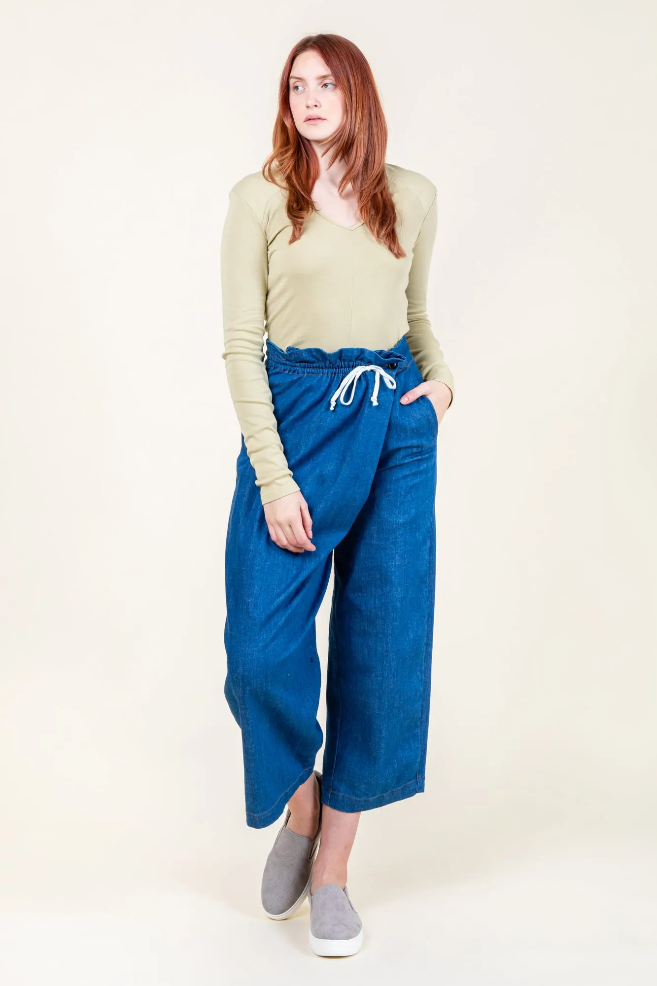 L/S Strong Shoulder in Sage
