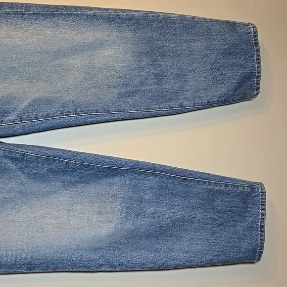 Madewell The Slouchy Boyjean Button Fly In Rosewell Wash