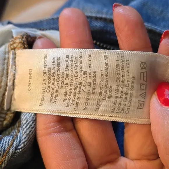 Madewell The Slouchy Boyjean Button Fly In Rosewell Wash