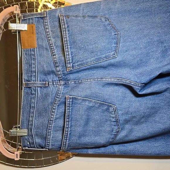 Madewell The Slouchy Boyjean Button Fly In Rosewell Wash