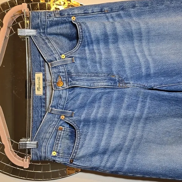 Madewell The Slouchy Boyjean Button Fly In Rosewell Wash