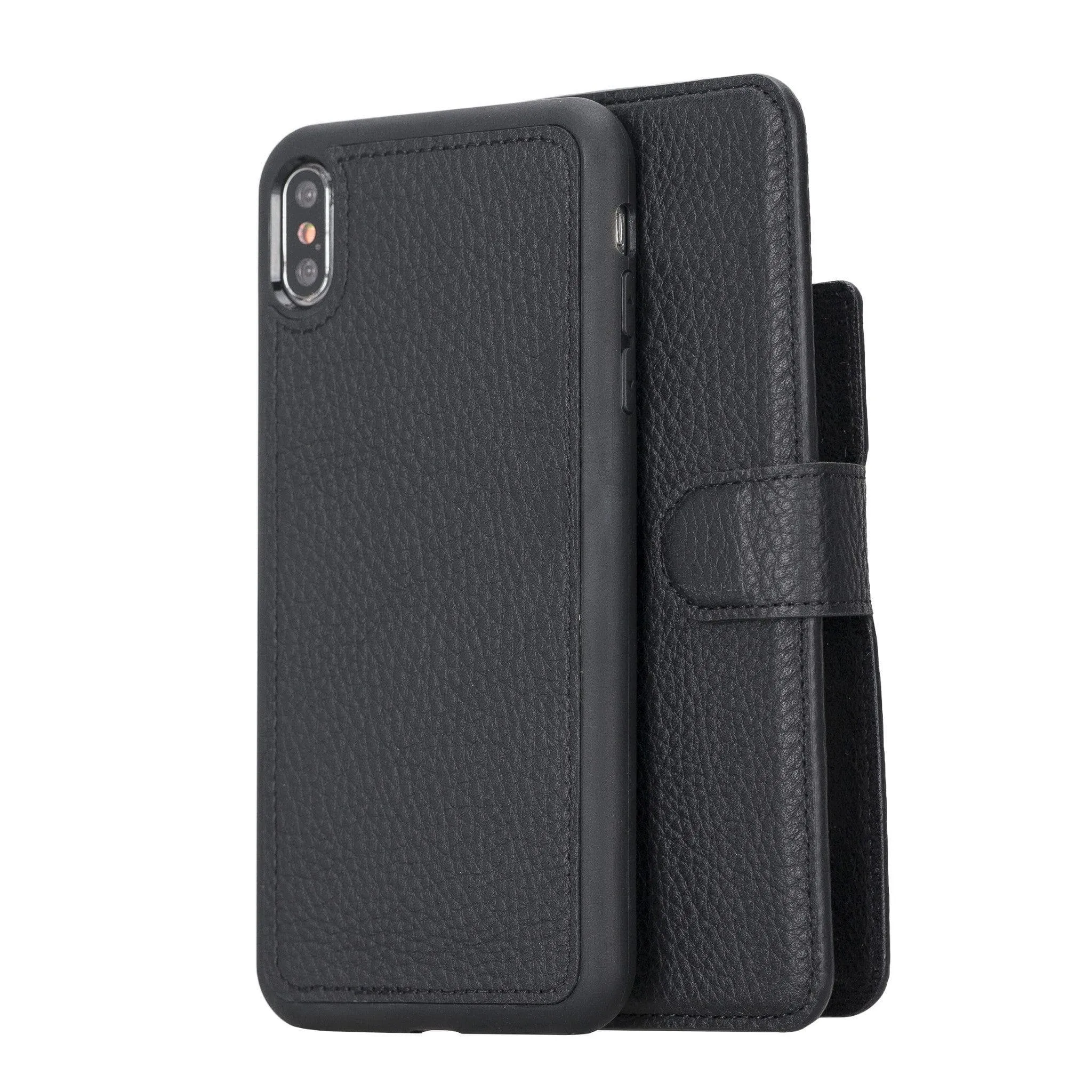 Magic iPhone X Series Detachable Genuine Leather Case / MW
