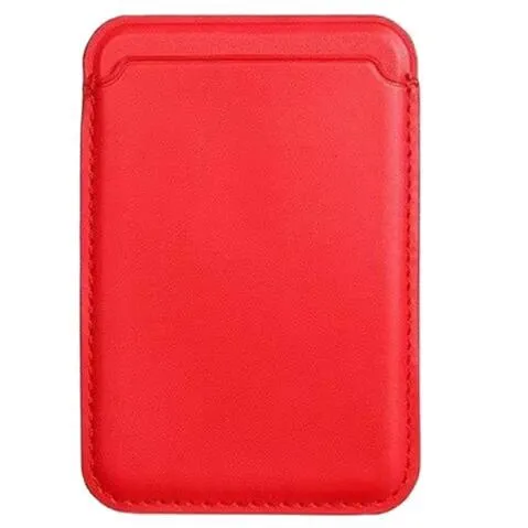 Magnetic Leather Card Holder Wallet