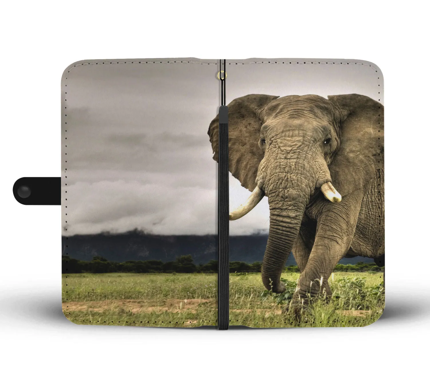 Majestic Elephant Wallet Phone Case