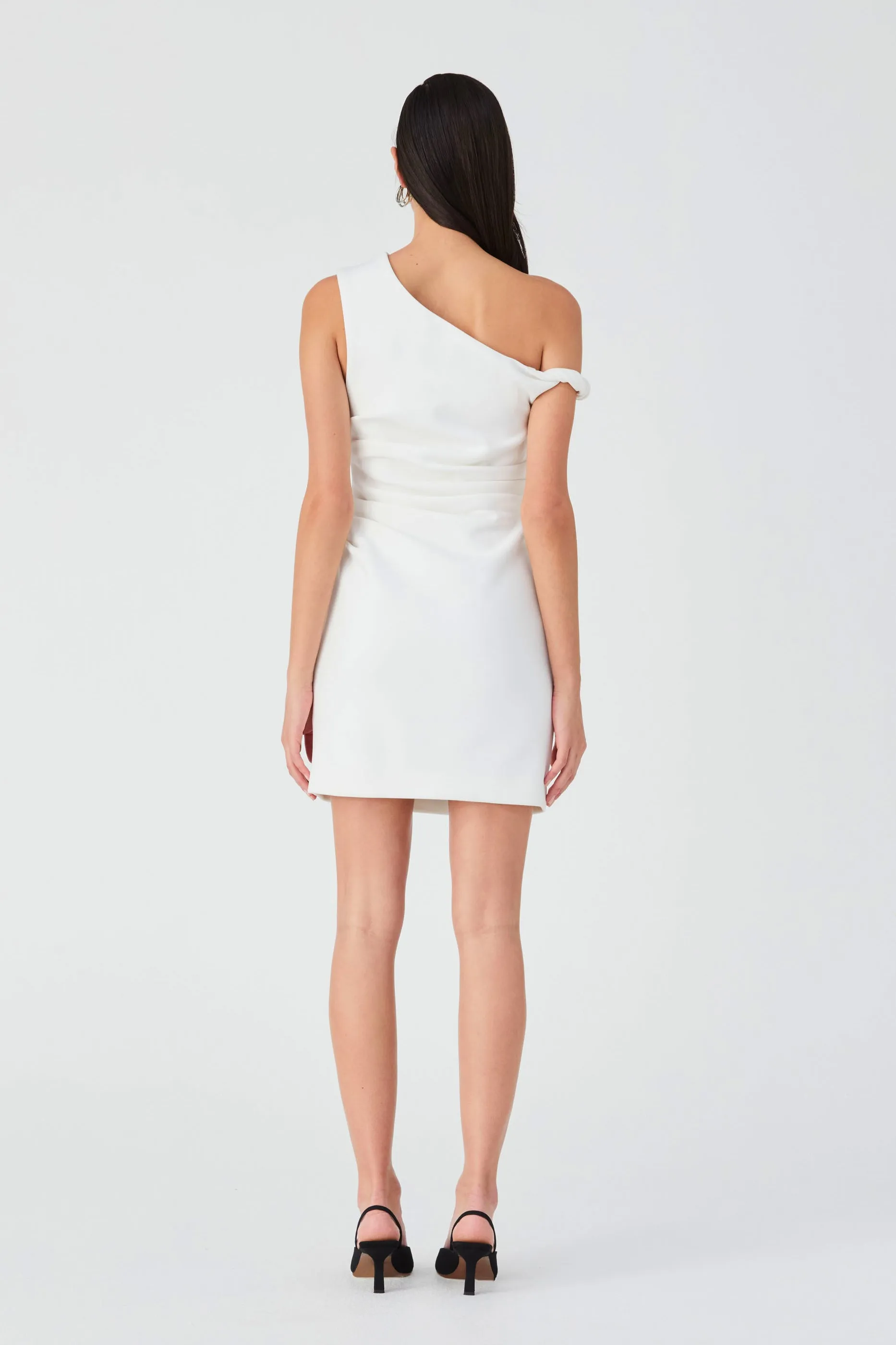 MALLORY CREPE MINI DRESS