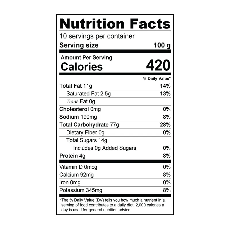 Mango Pudding Powder | NEW | 2.2 Lbs. Bag