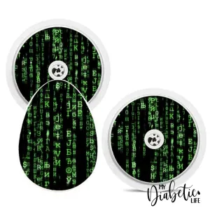 Matrix - Bubble Reader Sticker