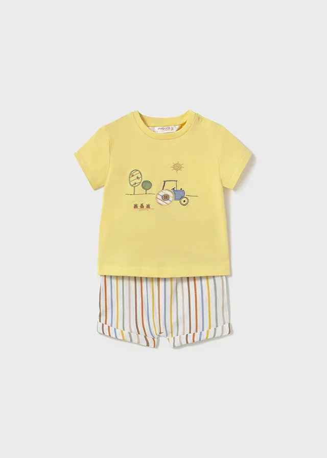 Mayoral 1202 Shorts Set In Stock Now