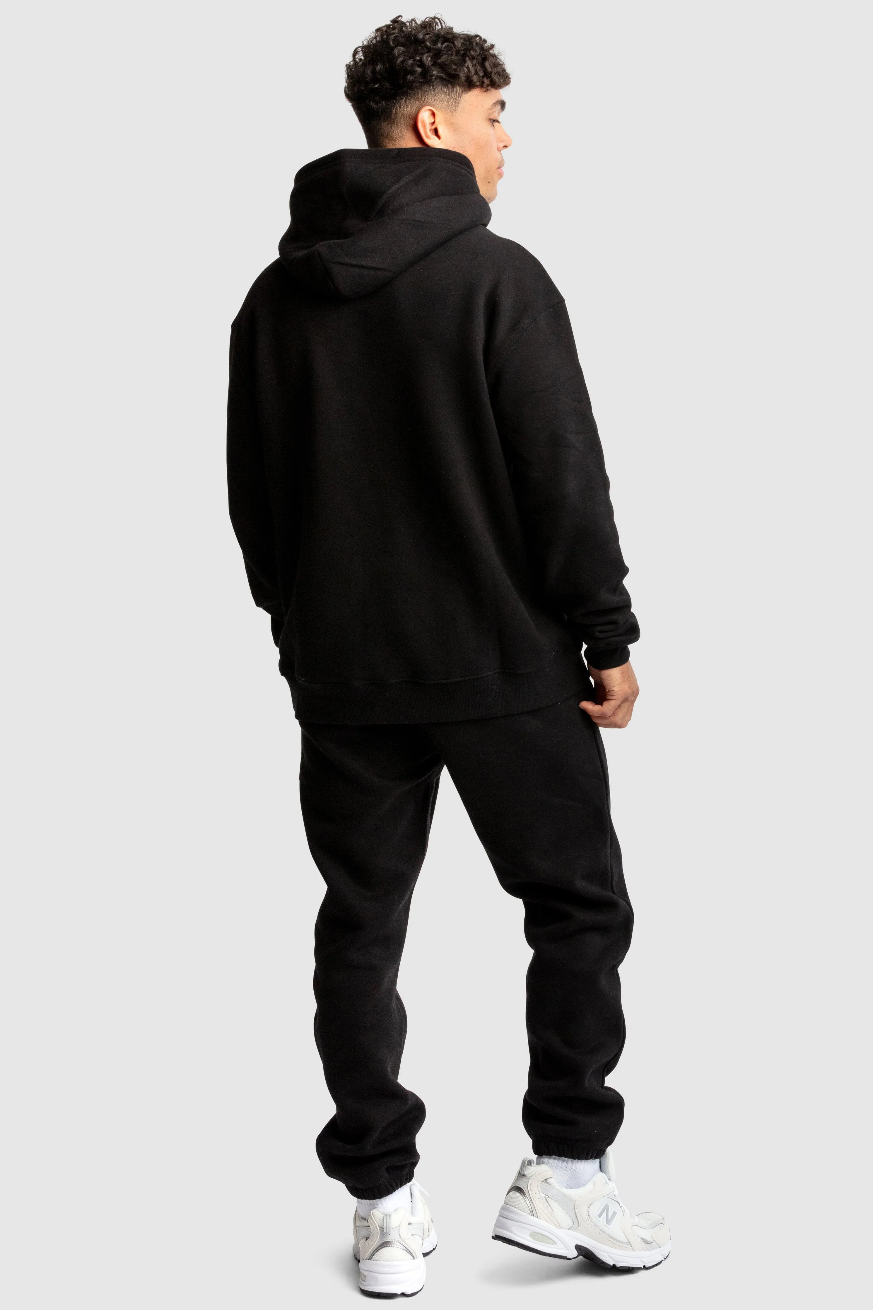 Men's DYVN Relaxed Fit Hoodie - Black