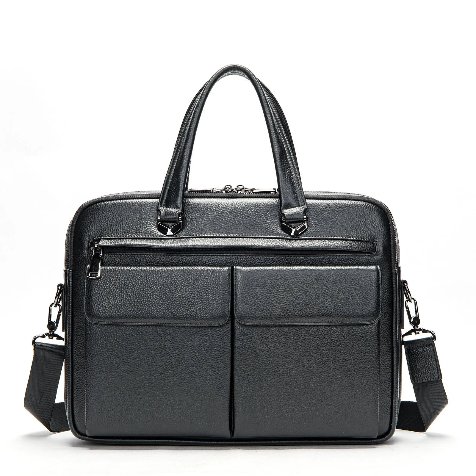 Men's Genuine Leather Handmade Casual Business Commuting Briefcase
