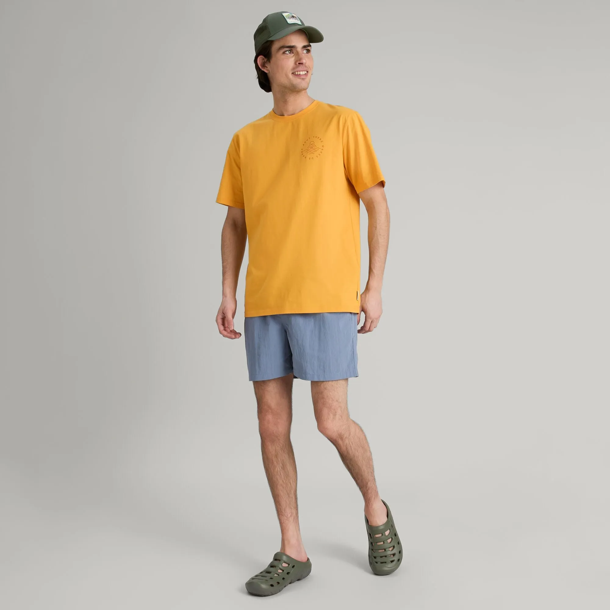 MEN'S OUT THERE ORGANIC COTTON TEE