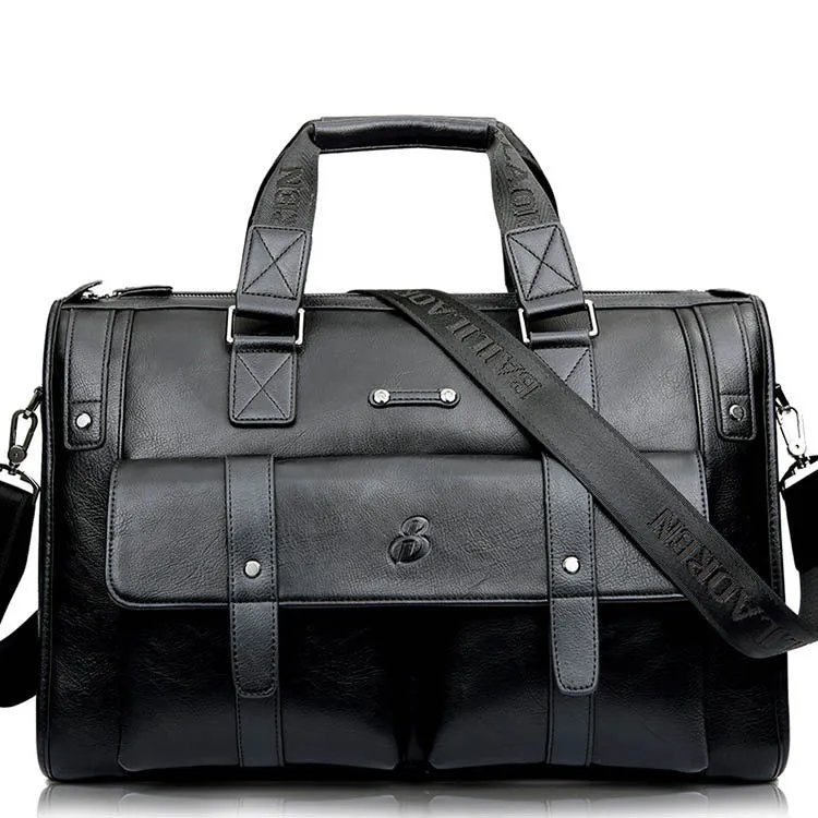 Men's Retro Casual Business Portable Cross-body Bag Briefcase