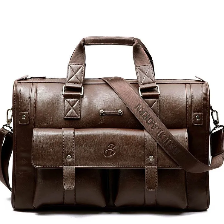 Men's Retro Casual Business Portable Cross-body Bag Briefcase