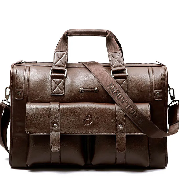 Men's Retro Casual Business Portable Cross-body Bag Briefcase