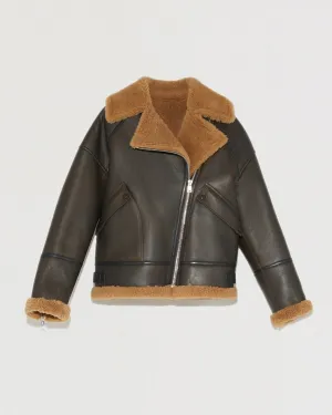 Merino biker jacket