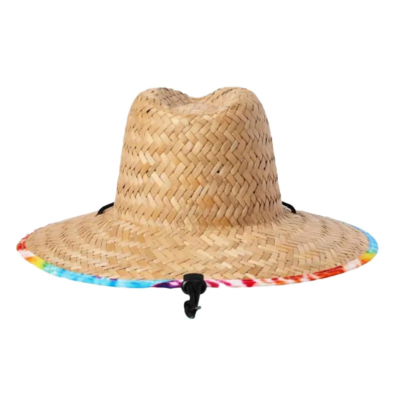 MESSER SUN HAT TAN/ACID TIE DYE