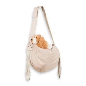 Microsuede Sling Carrier - Fringe