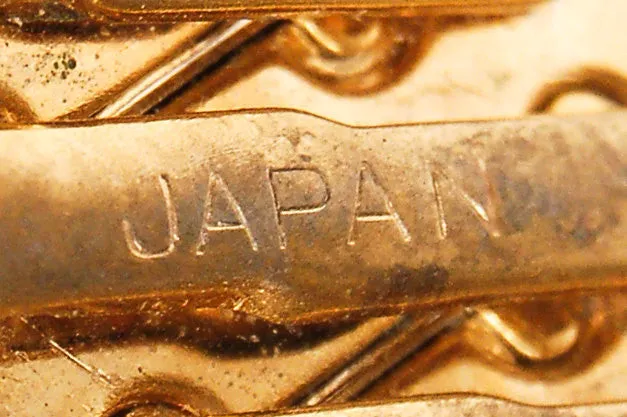 Mid Century Modern Gold Expansion Bracelet