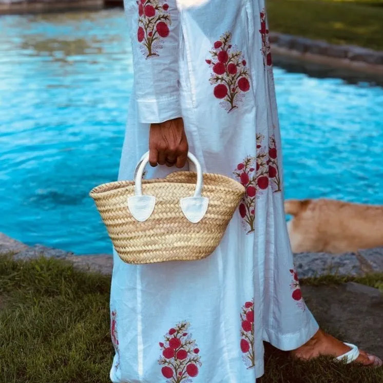 MINI FRENCH MARKET TOTE - CONTRACT TANNING