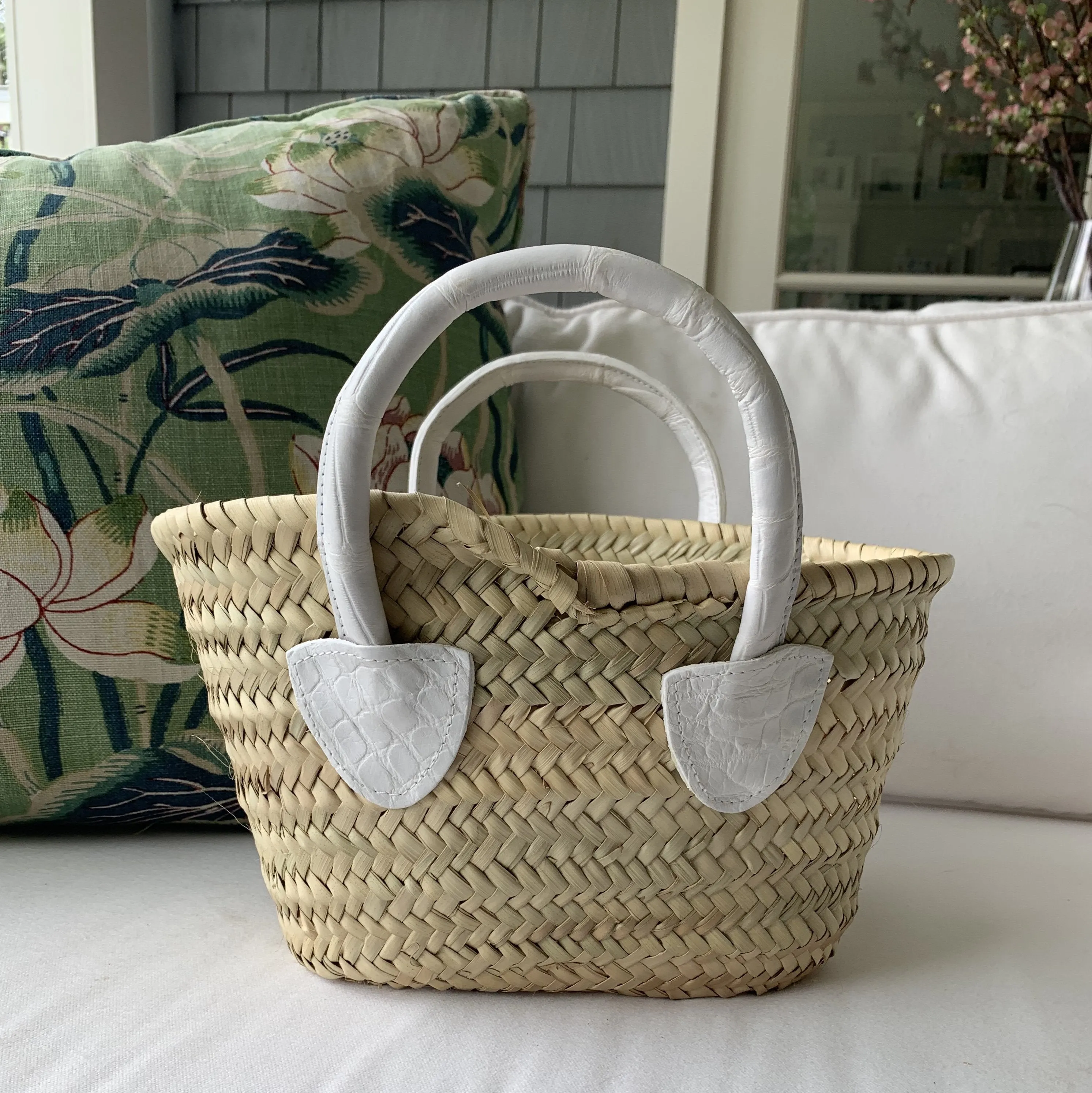 MINI FRENCH MARKET TOTE - CONTRACT TANNING