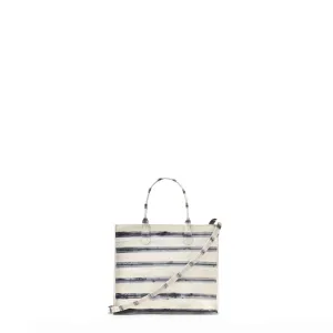 MINI HARBOR TOTE STRIPED EEL
