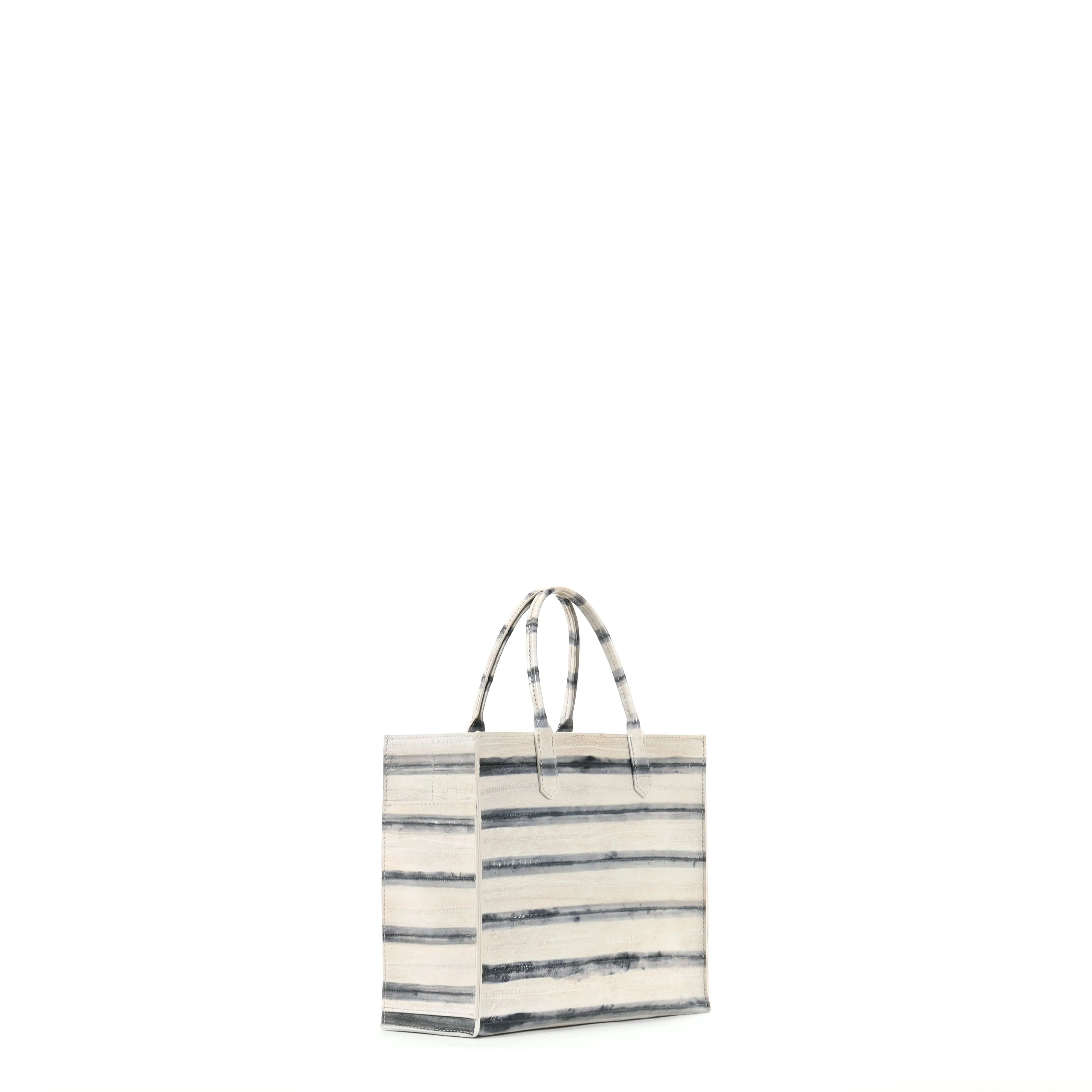 MINI HARBOR TOTE STRIPED EEL