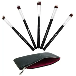 mini Kabuki Makeup Brush Set with Case