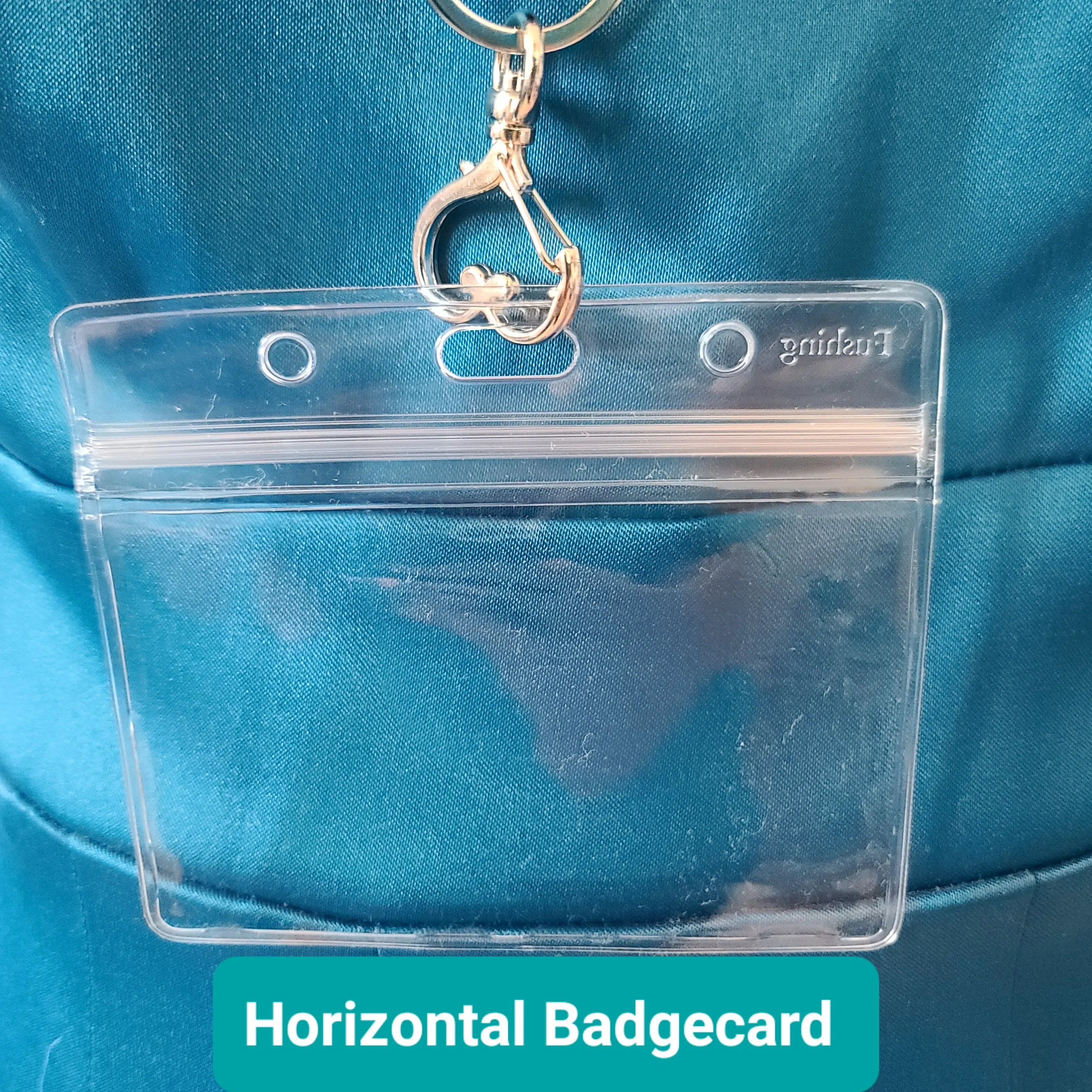 Mini Peeps Lanyard with Silver Heart Clasp