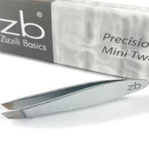 Mini Slant Tweezers | Silver