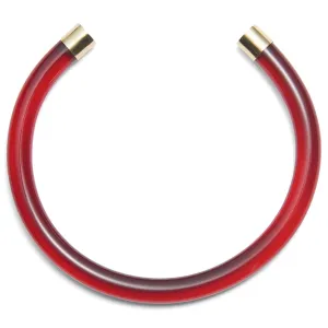 Mirage Collar in Gold and Red