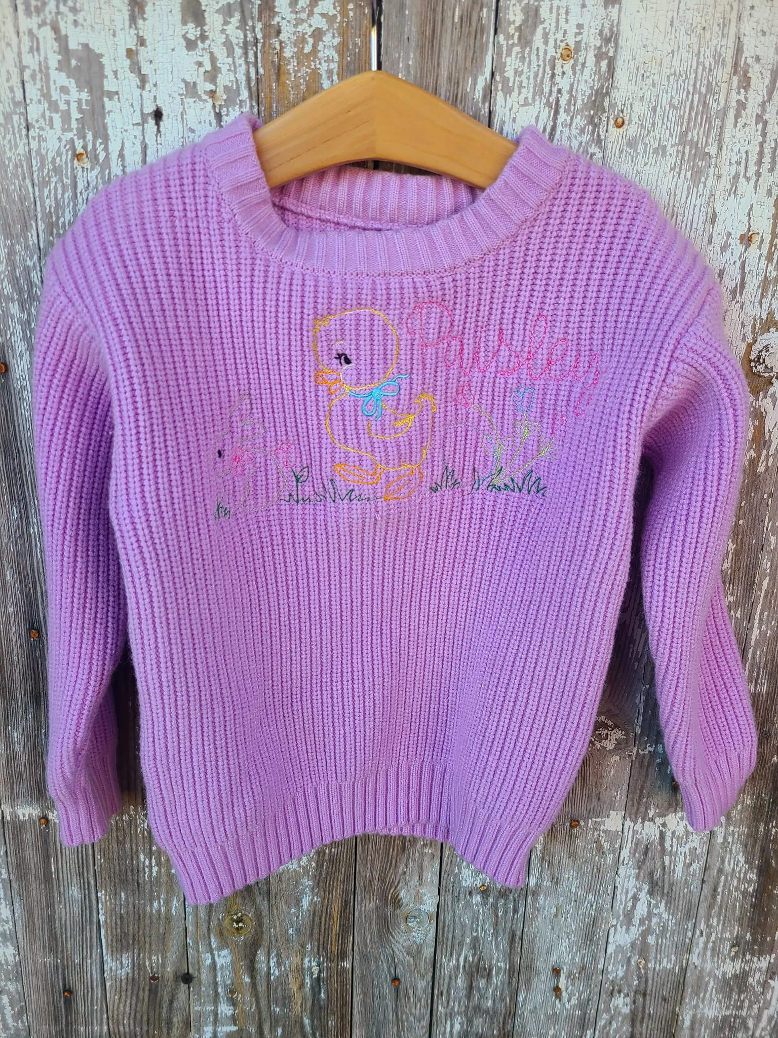 Monogrammed sweater- Infant toddler name sweatshirt