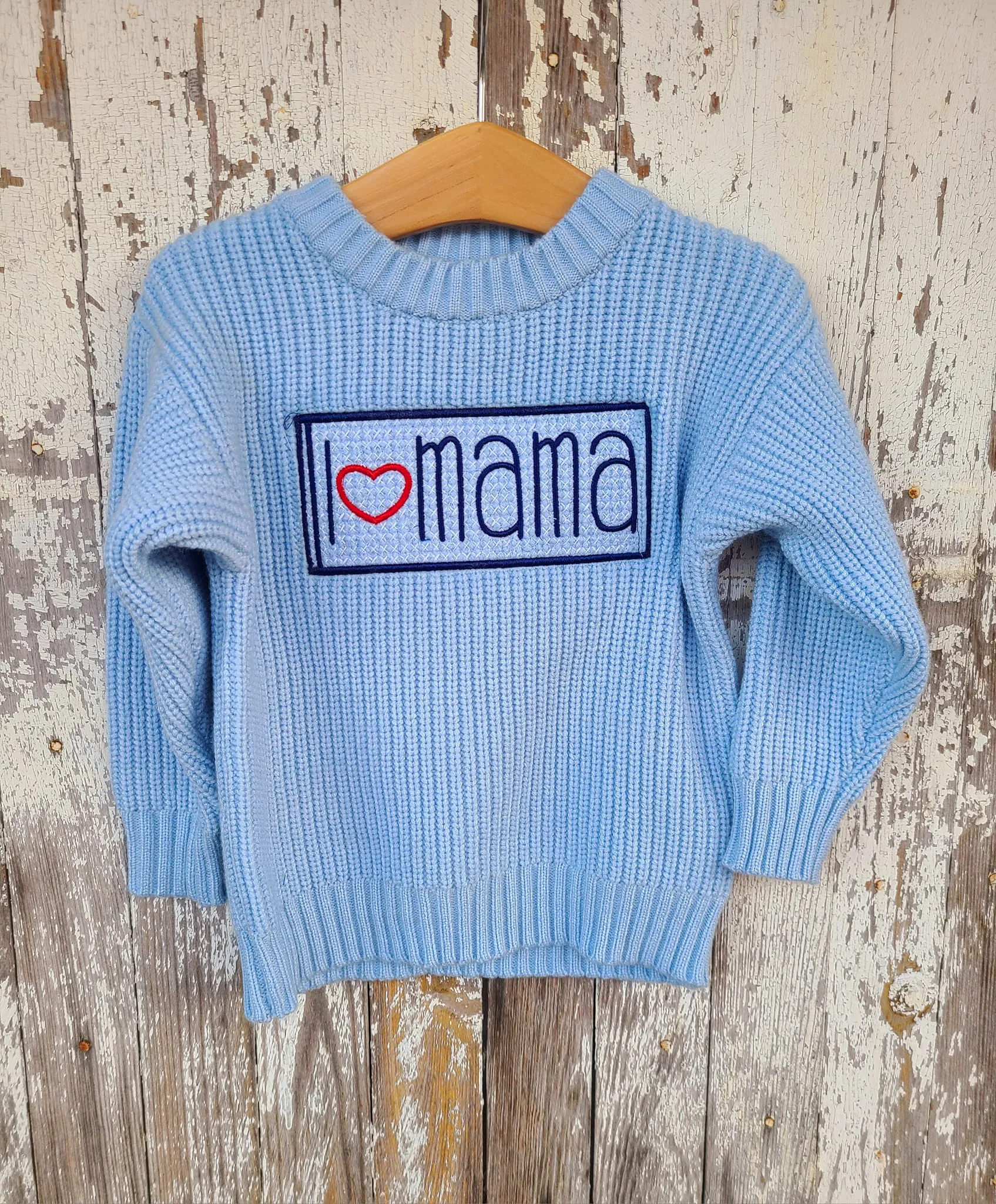 Monogrammed sweater- Infant toddler name sweatshirt