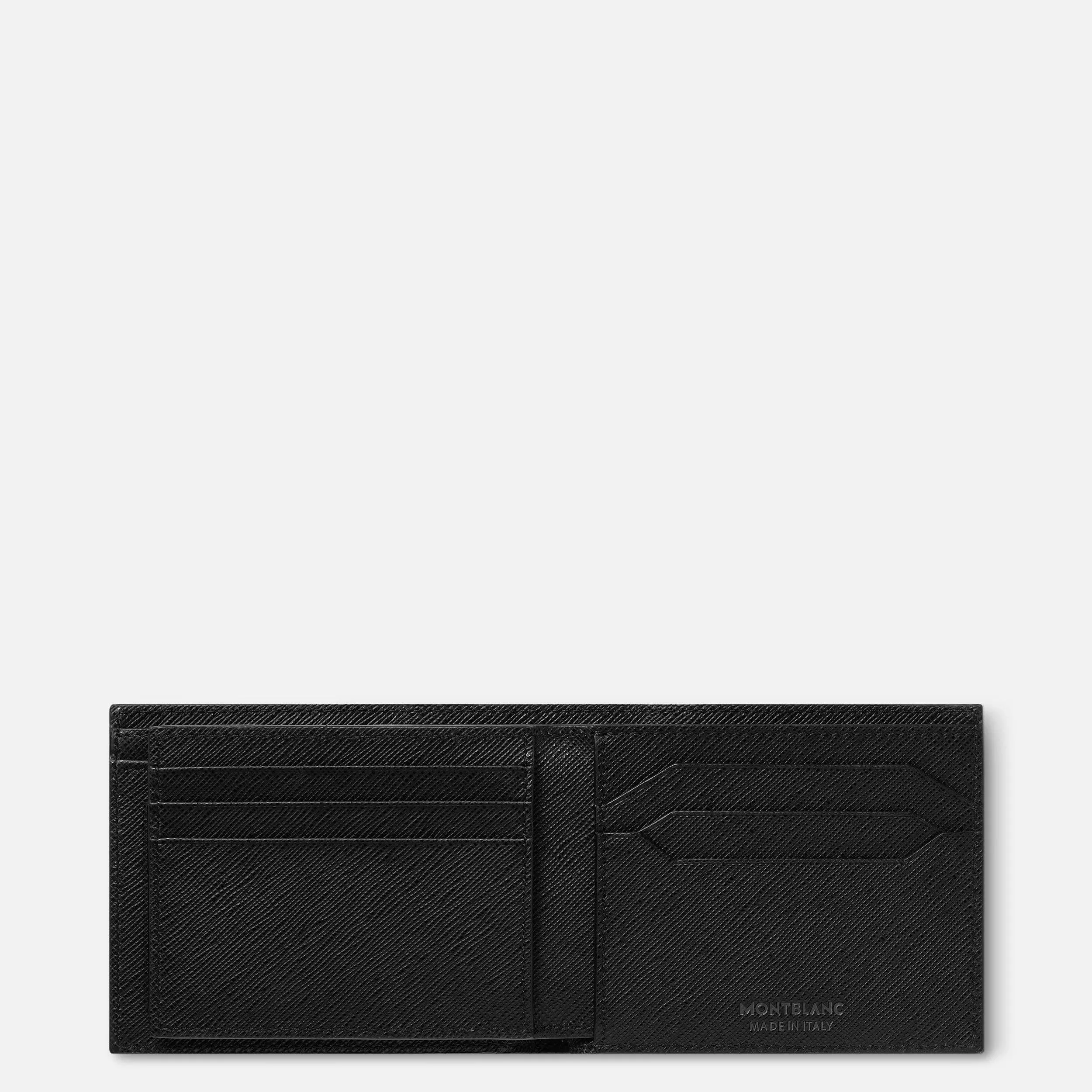 Montblanc wallet with 6 compartments and 2 transparent pockets Montblanc Sartorial Black 130318